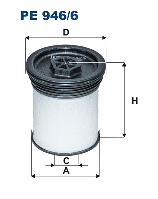 Fuel filter - PE 946/6 FILTRON