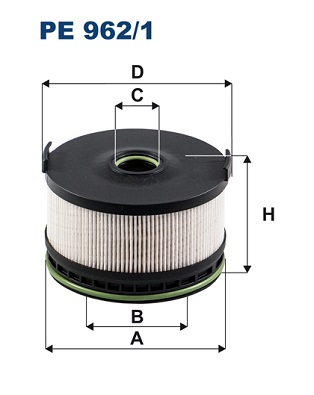 Fuel filter - PE 962/1 FILTRON