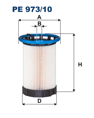 Fuel filter - PE 973/10 FILTRON