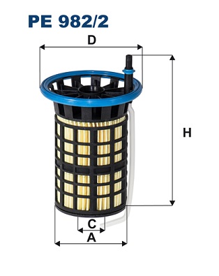 Fuel filter - PE 982/2 FILTRON