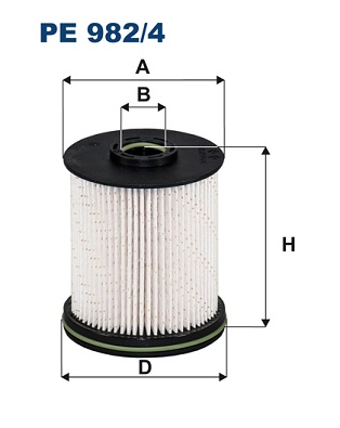 Filtro carburante - PE 982/4 FILTRON
