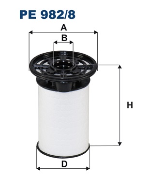 Fuel filter - PE 982/8 FILTRON