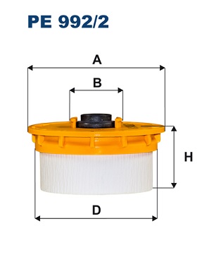 Fuel filter - PE 992/2 FILTRON