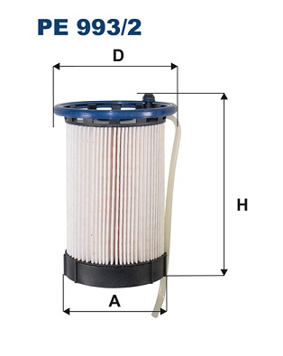 Fuel filter - PE 993/2 FILTRON