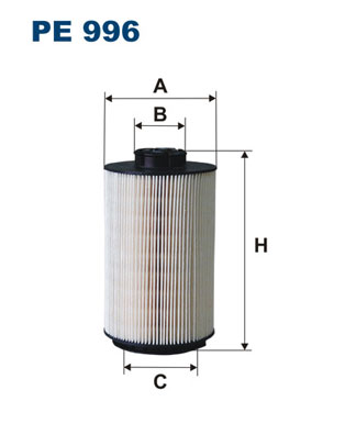 Fuel filter - PE 996 FILTRON