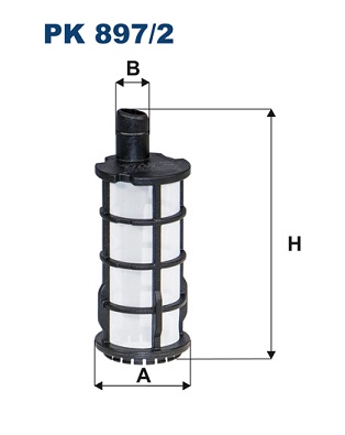Filtro carburante - PK 897/2 FILTRON