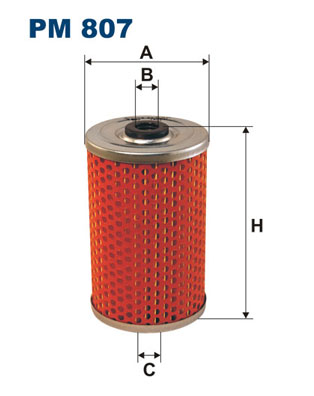 Fuel filter - PM 807 FILTRON