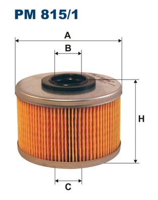 Filtro carburante - PM 815/1 FILTRON