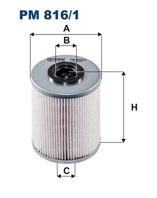 Fuel filter - PM 816/1 FILTRON