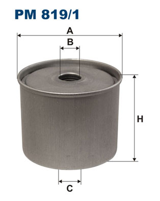 Fuel filter - PM 819/1 FILTRON