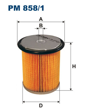 Filtro carburante - PM 858/1 FILTRON