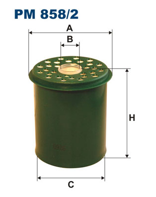Fuel filter - PM 858/2 FILTRON