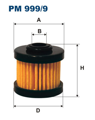 Fuel filter - PM 999/9 FILTRON