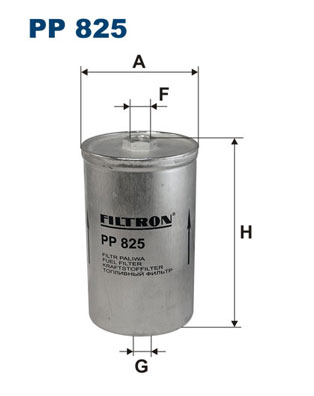 Fuel filter - PP 825 FILTRON