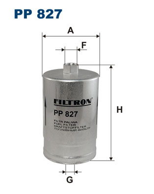Kraftstofffilter - PP 827 FILTRON