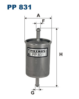 Kraftstofffilter - PP 831 FILTRON