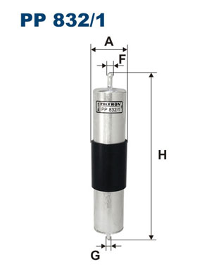 Filtro carburante - PP 832/1 FILTRON