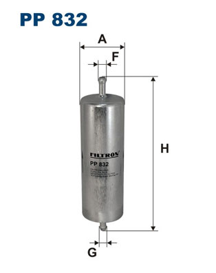 Fuel filter - PP 832 FILTRON