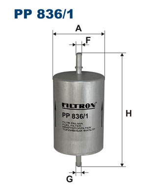 Fuel filter - PP 836/1 FILTRON