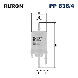 Топливный фильтр - PP 836/4 FILTRON
