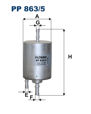 Fuel filter - PP 836/5 FILTRON