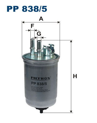 Fuel filter - PP 838/5 FILTRON