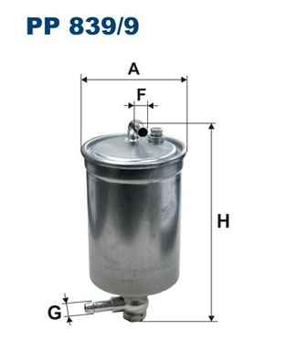 Fuel filter - PP 839/9 FILTRON