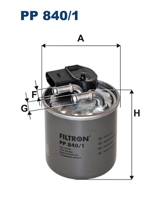 Fuel filter - PP 840/1 FILTRON