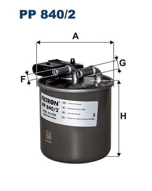 Fuel filter - PP 840/2 FILTRON