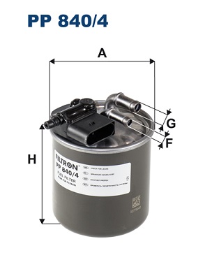 Fuel filter - PP 840/4 FILTRON