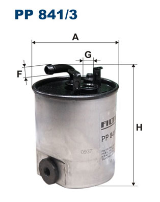 Filtro carburante - PP 841/3 FILTRON
