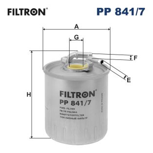 Filtro carburante - PP 841/7 FILTRON