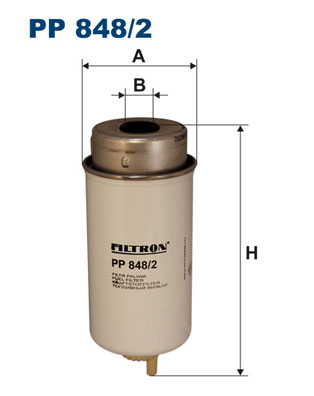 Fuel filter - PP 848/2 FILTRON