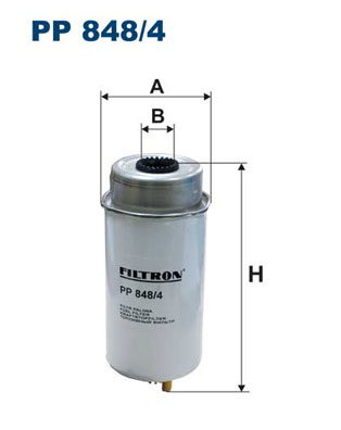 Fuel filter - PP 848/4 FILTRON