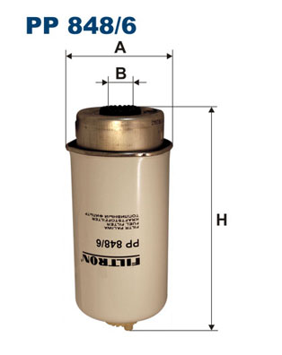Fuel filter - PP 848/6 FILTRON