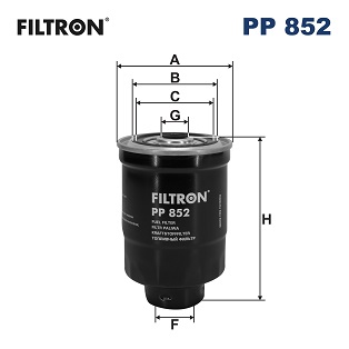 Fuel filter - PP 852 FILTRON