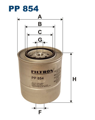 Топливный фильтр - PP 854 FILTRON