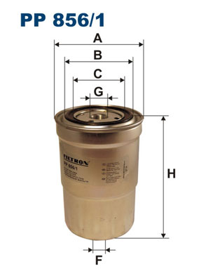 Fuel filter - PP 856/1 FILTRON