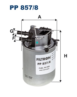 Fuel filter - PP 857/8 FILTRON