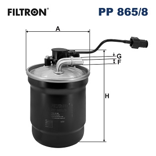 Filtro carburante - PP 865/8 FILTRON