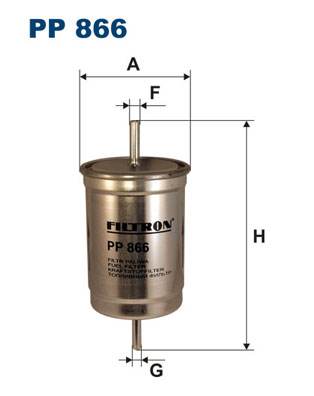 Fuel filter - PP 866 FILTRON