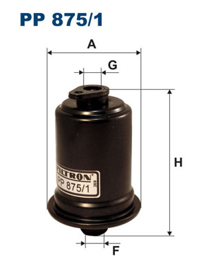 Fuel filter - PP 875/1 FILTRON