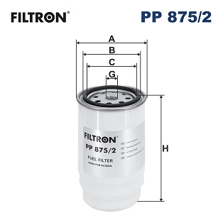 Fuel filter - PP 875/2 FILTRON