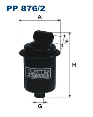 Fuel filter - PP 876/2 FILTRON
