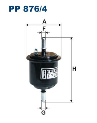Fuel filter - PP 876/4 FILTRON