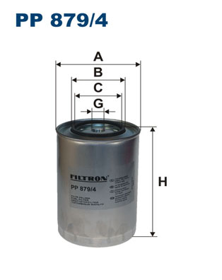 Fuel filter - PP 879/4 FILTRON
