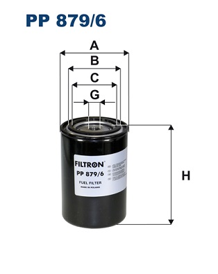 Топливный фильтр - PP 879/6 FILTRON