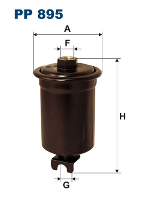 Filtro carburante - PP 895 FILTRON