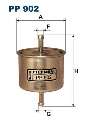 Fuel filter - PP 902 FILTRON