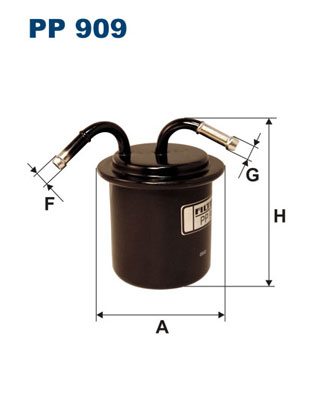 Fuel filter - PP 909 FILTRON